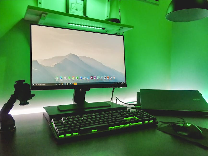Projekt - green workspace